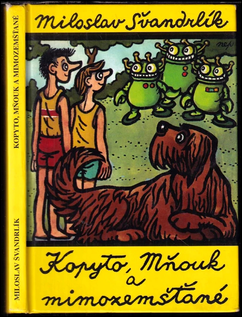 Levně Kopyto, Mňouk a mimozemšťané (Miloslav Švandrlík, 1999)