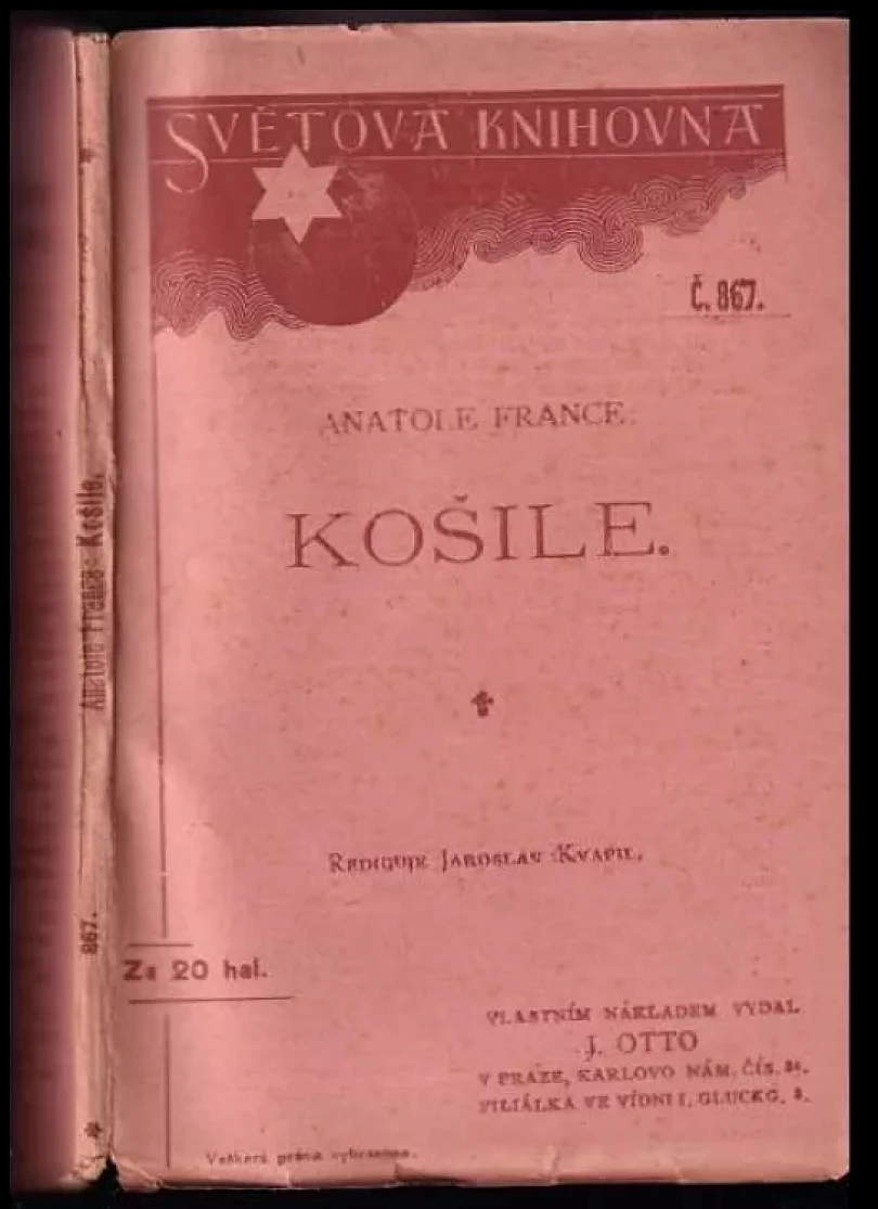 Levně Košile (Anatole France, 1911)