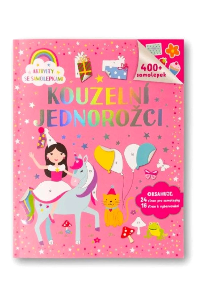 Levně Kouzelní jednorožci 400 samolepek (-, 2026)