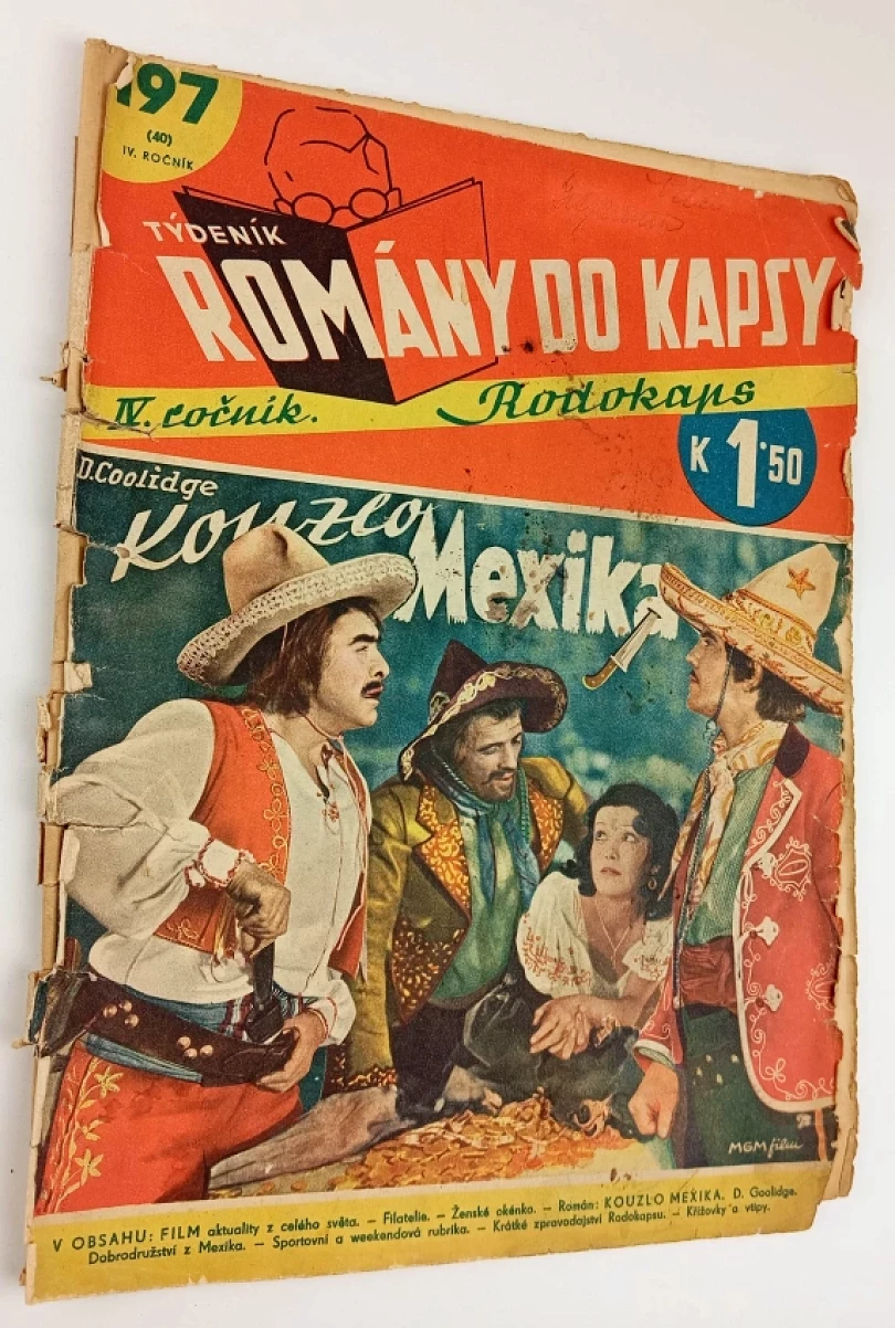 Kouzlo Mexika - Romány do kapsy - Rodokaps 197 (40) - ročník IV. (Dane Coolidge, 1942)