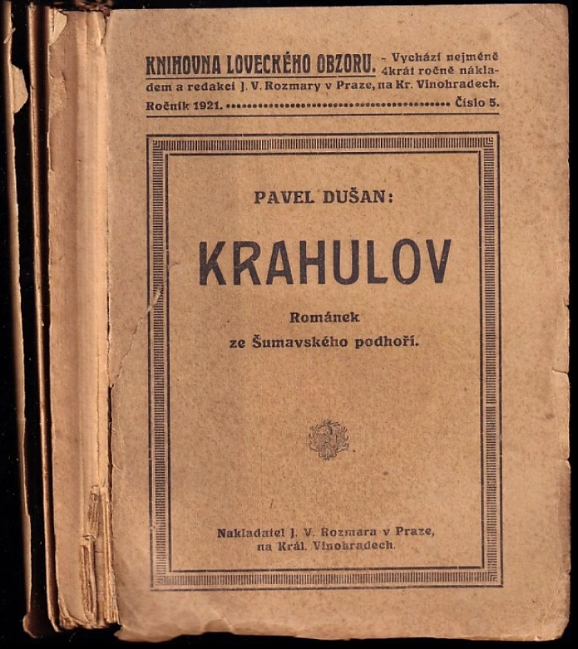 Krahulov NEKOMPLETNÍ (začíná stranou 65) (Pavel Dušan, 1922)
