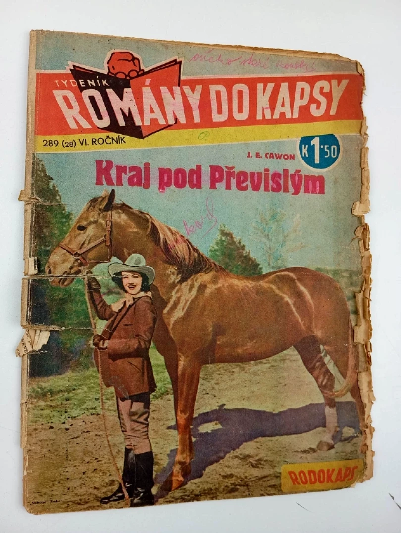 Kraj pod Převislým - Romány do kapsy - Rodokaps 289 (28) - ročník VI. (J. E. Cawon, 1940)