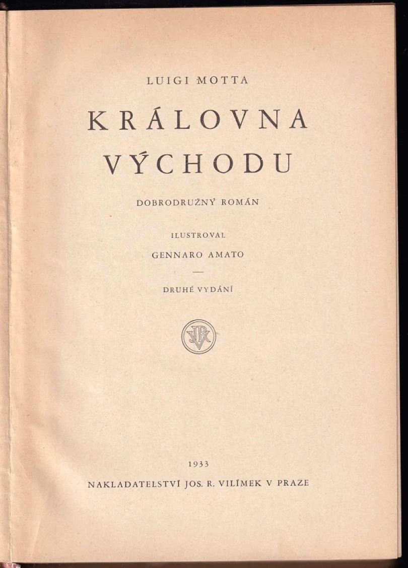 Levně Královna Východu (Luigi Motta, 1933)