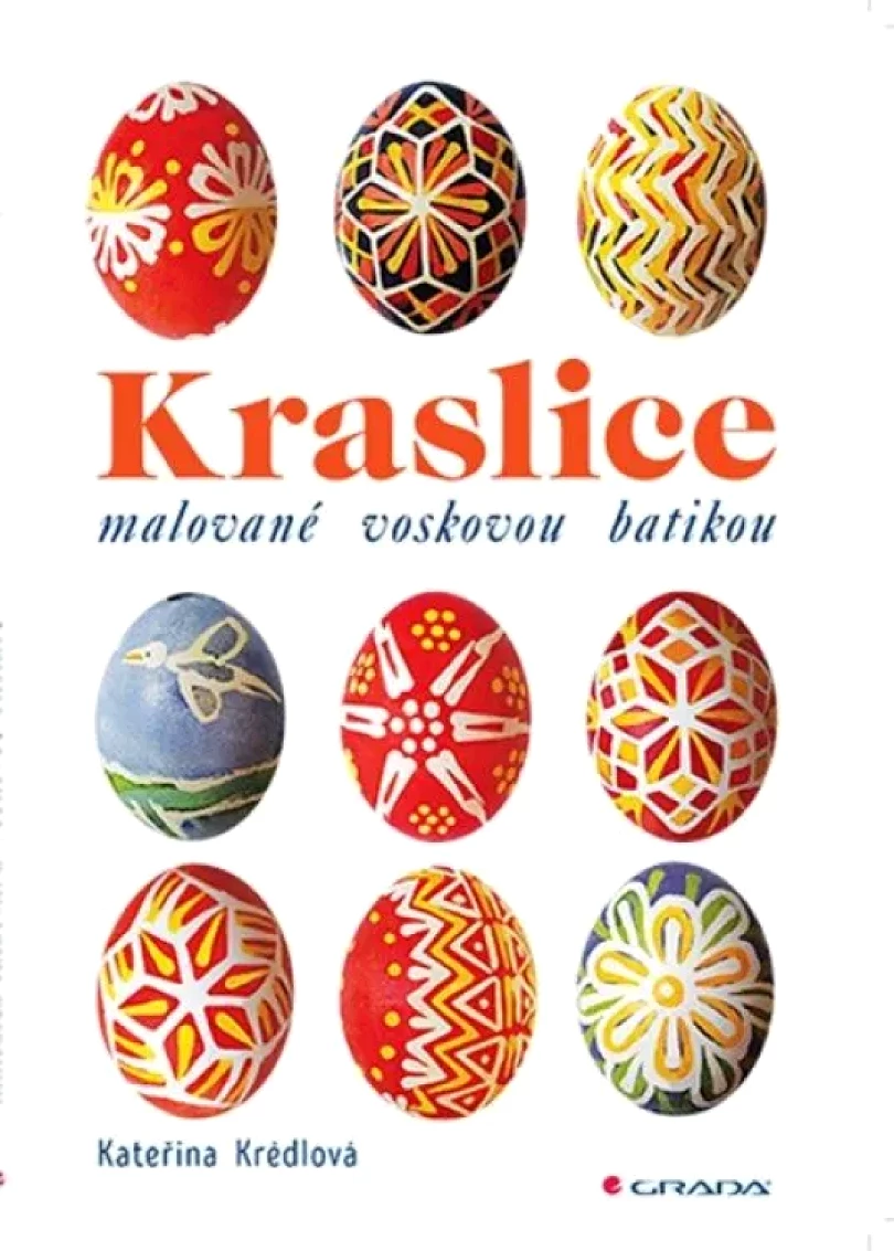 Kraslice malované voskovou batikou (Kateřina Krédlová, 2022)
