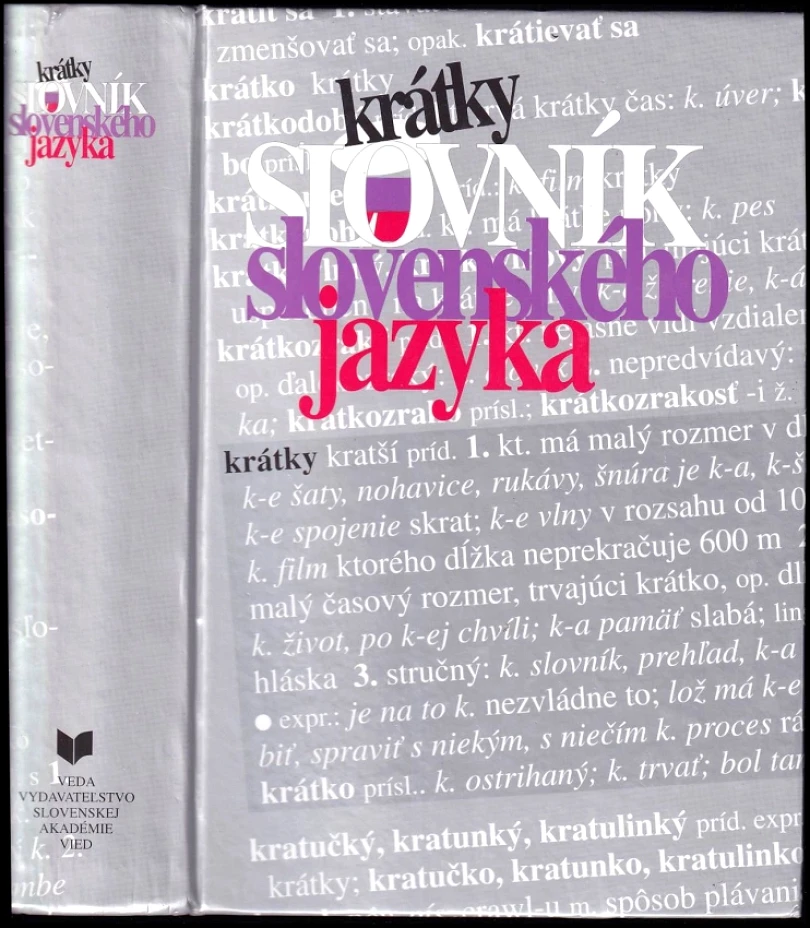 Krátky slovník slovenského jazyka (, 2003)