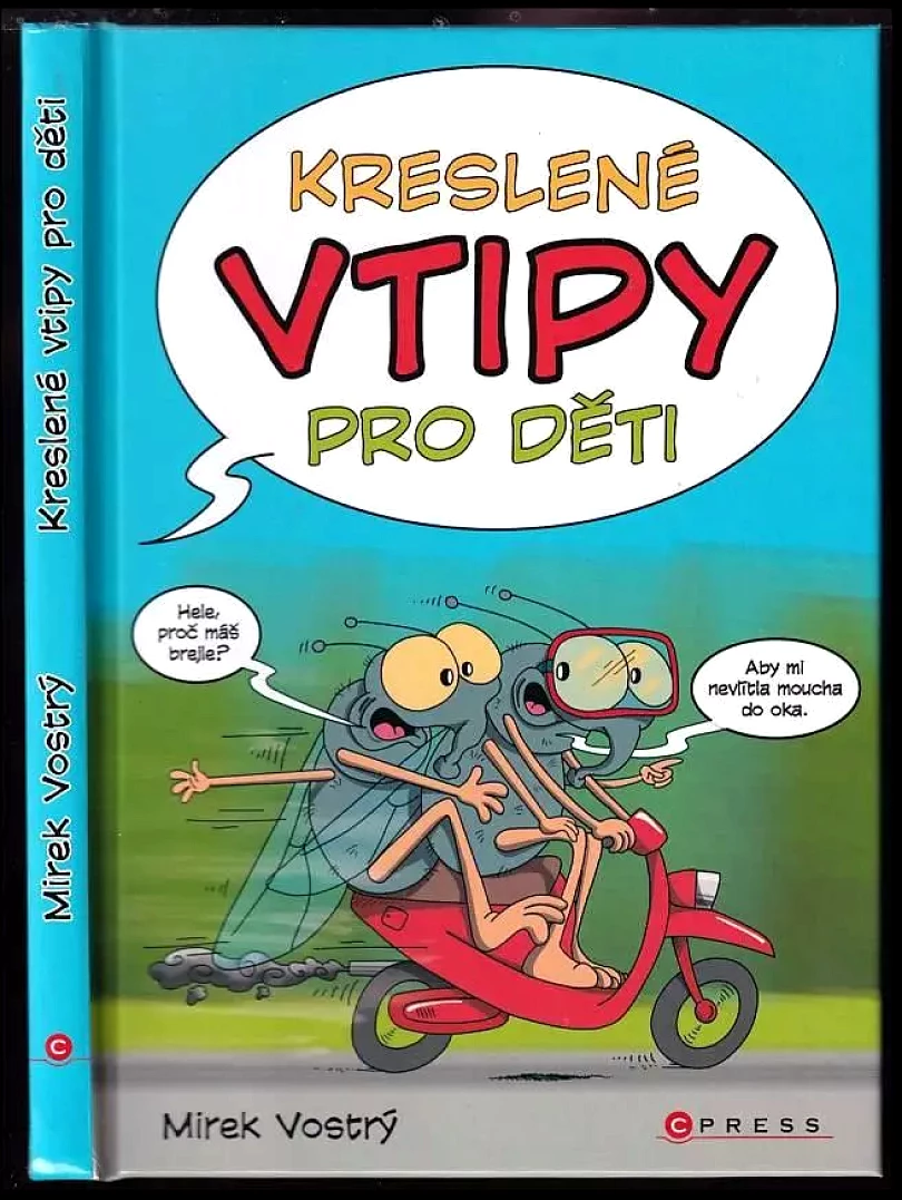 Kreslené vtipy pro děti (Mirek Vostrý, 2019)