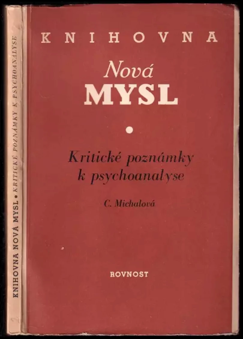 Kritické poznámky k psychoanalyse (Cecilie Michalová, 1950)