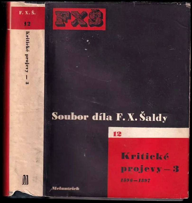 Kritické projevy 3 (F. X Šalda, 1950)