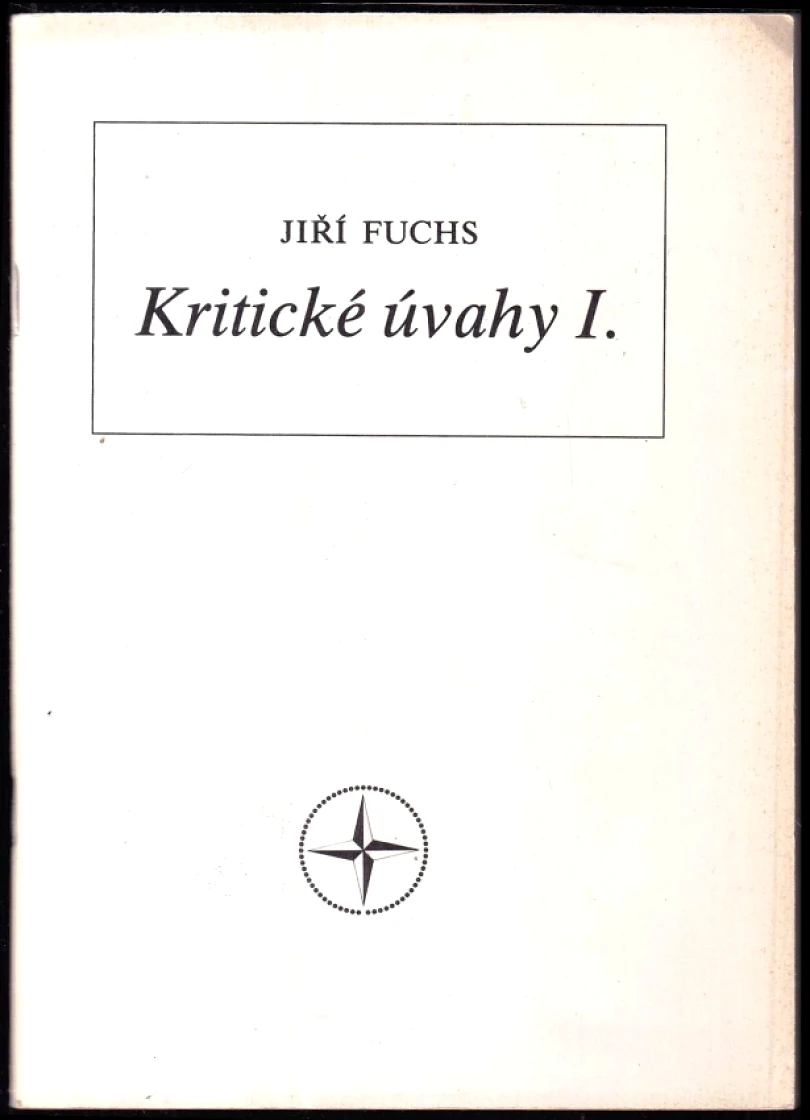 Kritické úvahy (Jiří Fuchs, 1992)