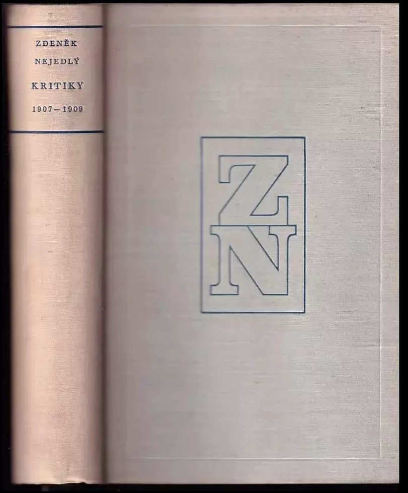 Kritiky (Zdeněk Nejedlý, 1954)