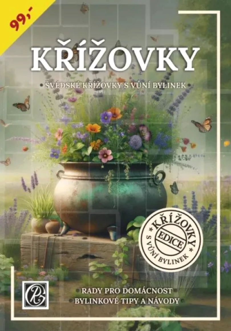 Levně Křížovky s vůní bylinek (, 2024)