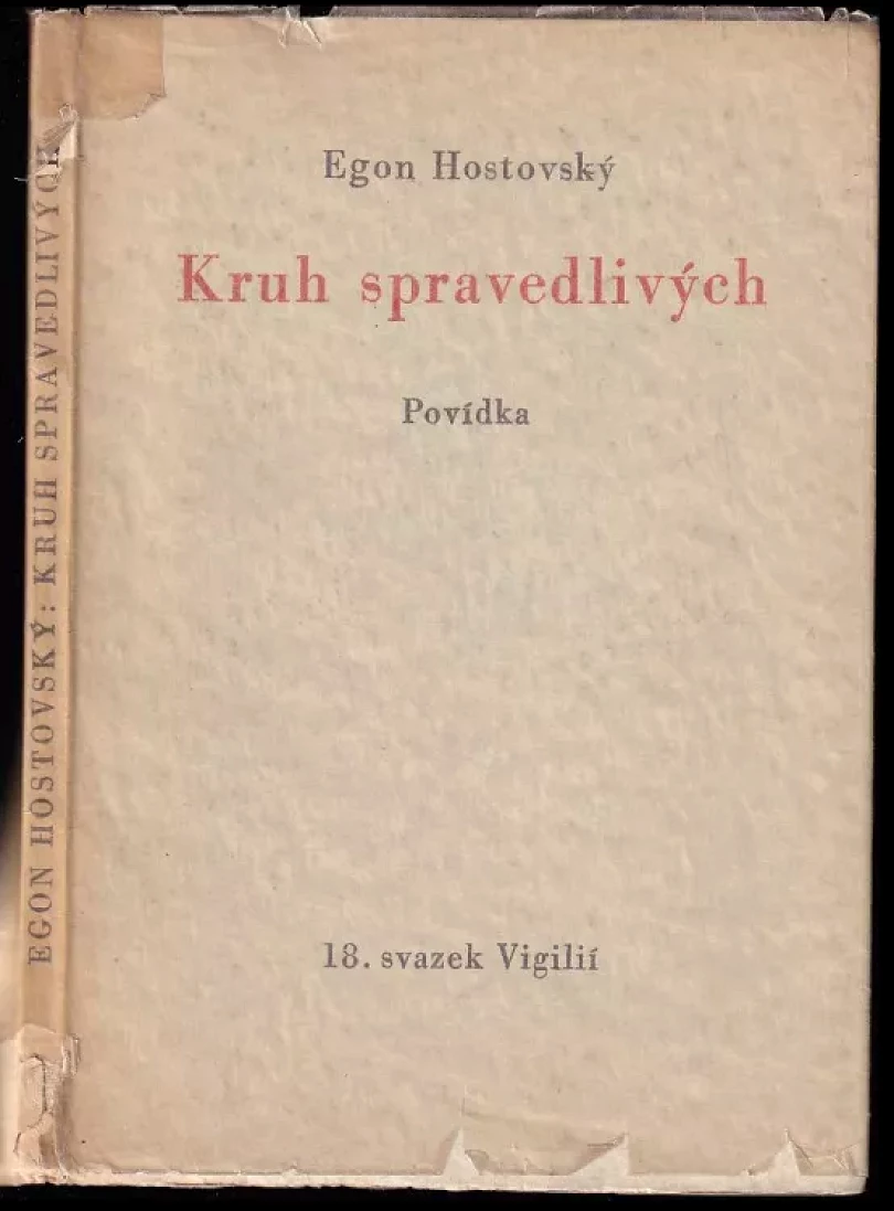 Levně Kruh spravedlivých (Egon Hostovský, 1938)