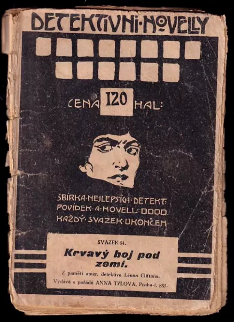Krvavý boj pod zemí - dle zápisků amerického detektiva Léona Cliftona - LÉON CLIFTON (Léon Clifton, )