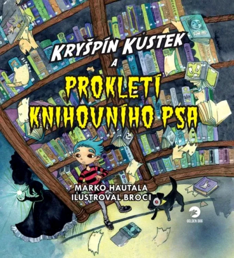 Levně Kryšpín Kůstek a prokletí knihovního psa (Marko Hautala, 2023)