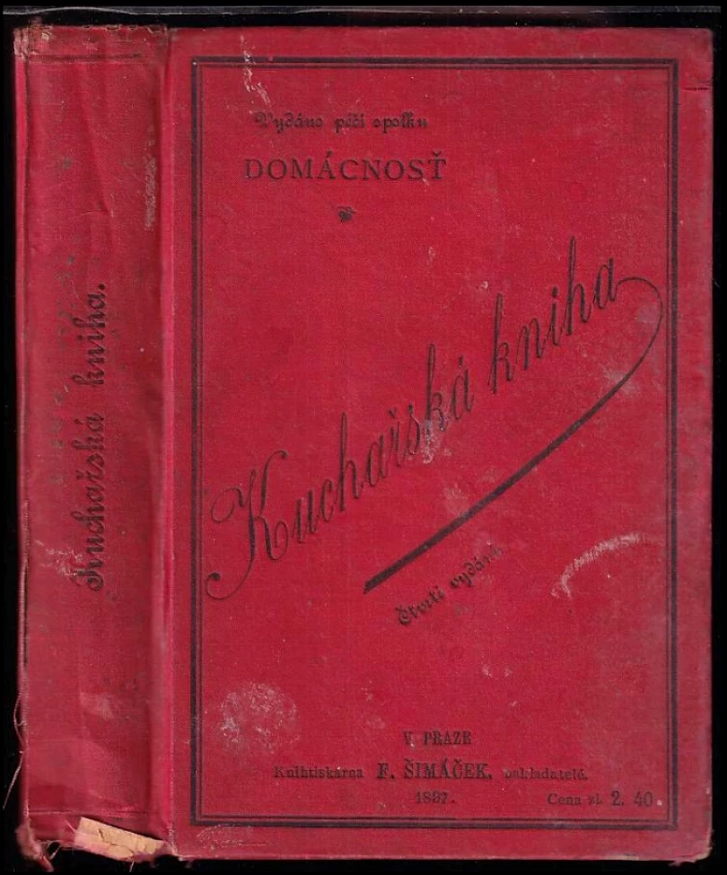 Levně Kuchařská kniha (, 1897)