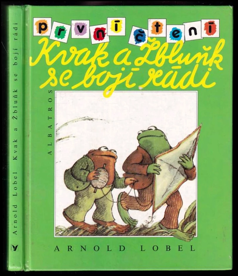 Kvak a Žbluňk se bojí rádi (Arnold Lobel, 1994)