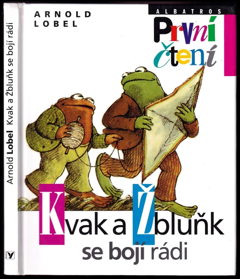 Kvak a Žbluňk se bojí rádi (Arnold Lobel, 2012)