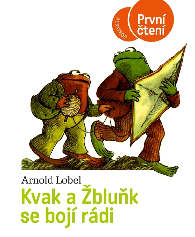 Kvak a Žbluňk se bojí rádi (Arnold Lobel, 2025)