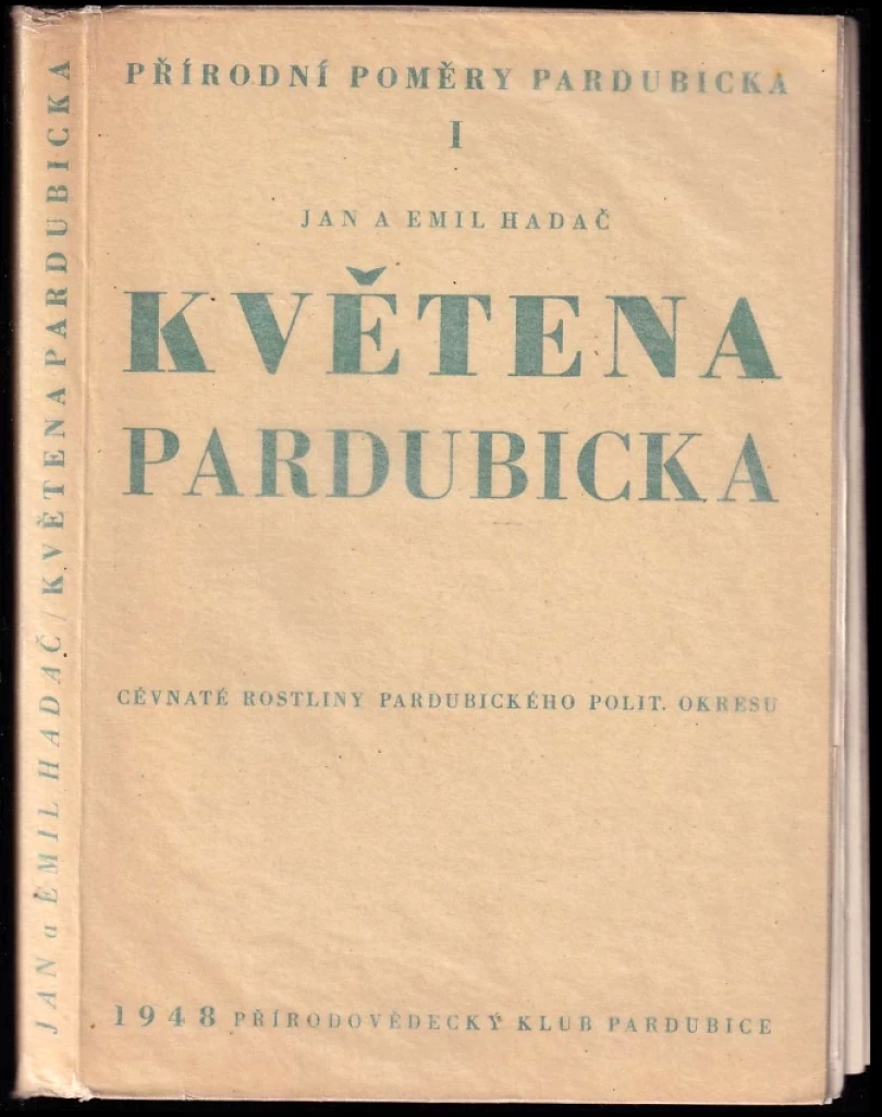 Levně Květena Pardubicka (Emil Hadač, 1948)
