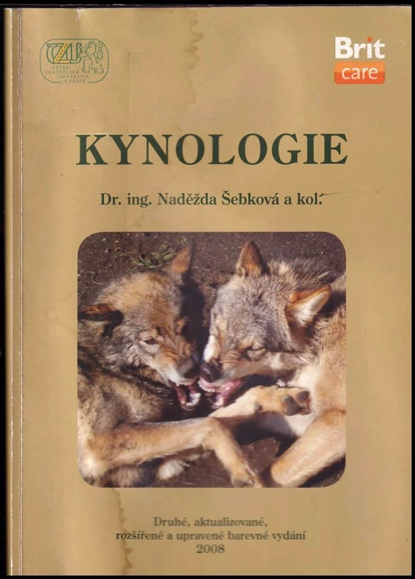 Kynologie (Naděžda Šebková, 2008)