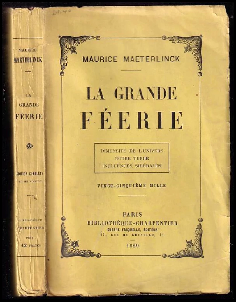 Levně La grande féerie (Maurice Maeterlinck, 1929)