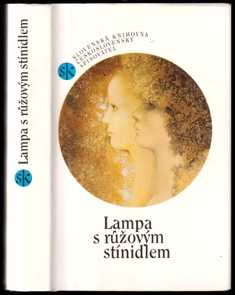 Levně Lampa s růžovým stínidlem (Anton Hykisch, 1988)