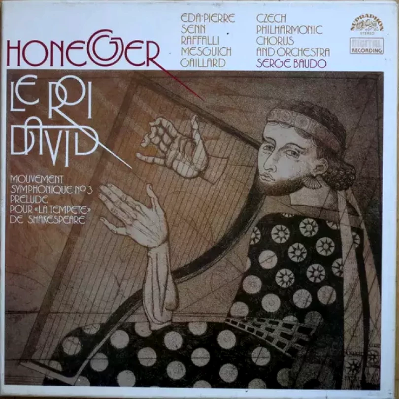 Levně Le Roi David / Mouvement Symphonique Nr. 3 / Prelude Pour »La Tempete« De Shakespeare (2xLP + BOX + BOOKLET) (The Czech Philharmonic Orchestra, 198...