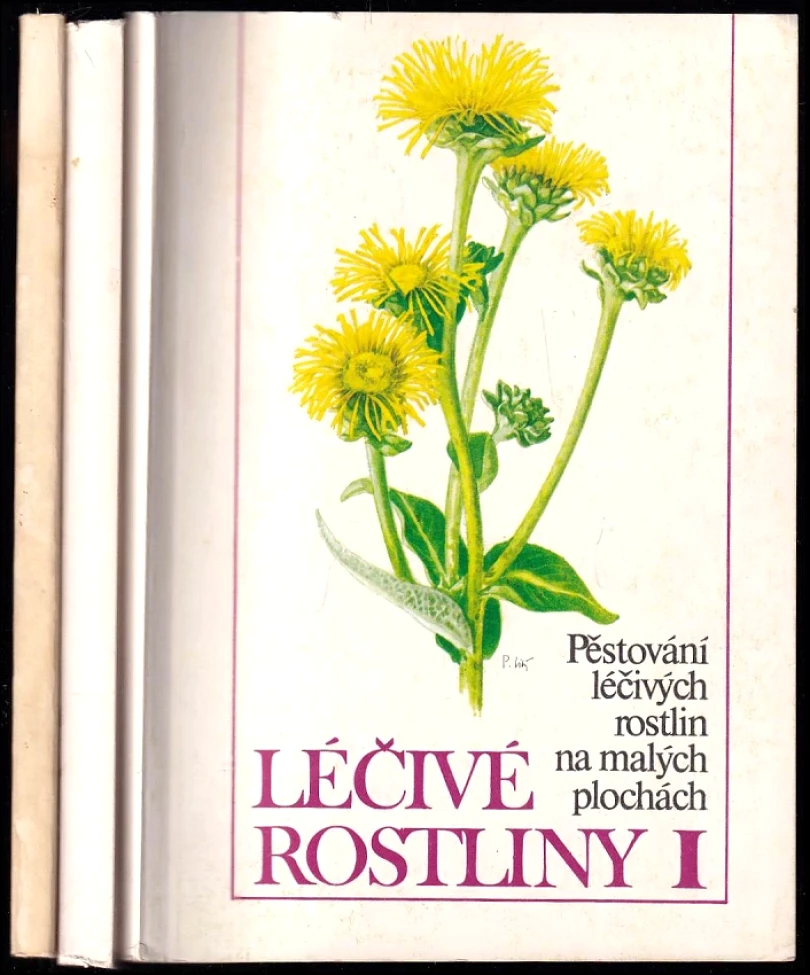 Levně KOMPLET Zdraví a medicína 3X Léčivé rostliny + Léčivé rostliny + Léčivé rostliny (Ludmila Černá, 1984)