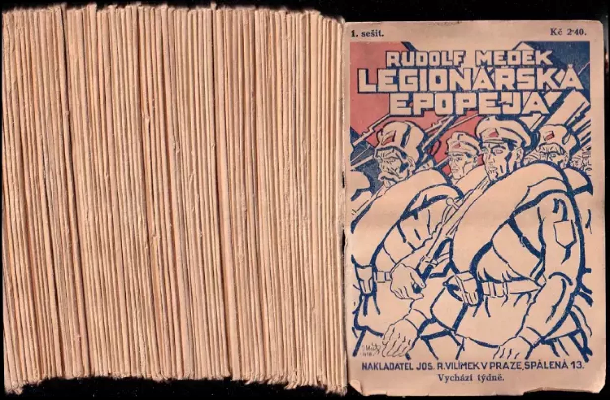 Levně KOMPLET Rudolf Medek Legionářská epopeja (Rudolf Medek, 1928)