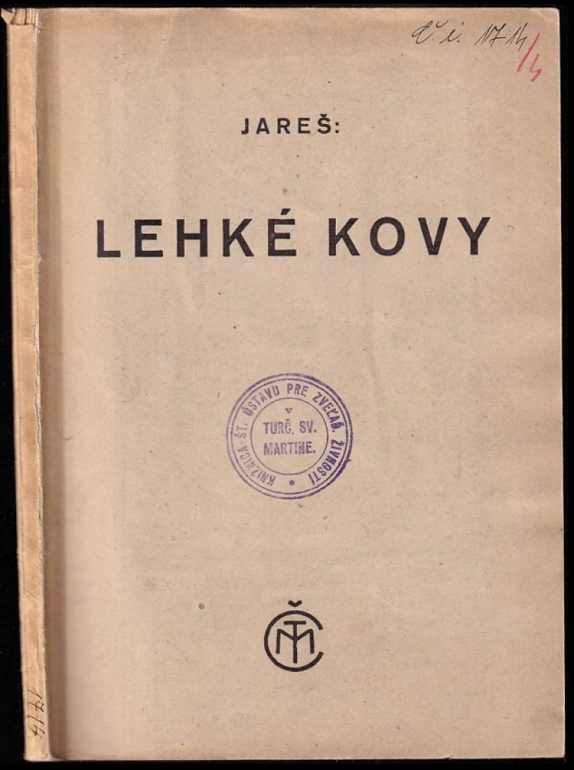 Lehké kovy (Vojtěch Jareš, 1944)