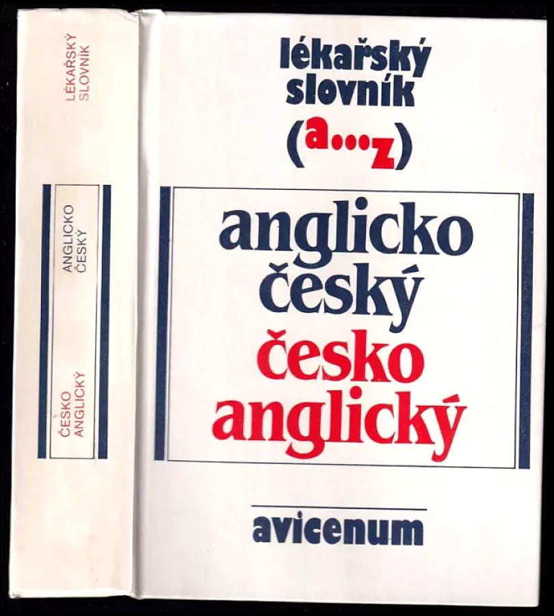Lékařský slovník anglicko-český česko-anglický (Šárka Harrerová, 1991)