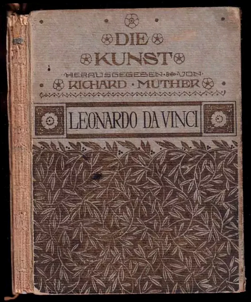 Levně Leonardo Da Vinci - Die Kunst (Richard Muther, 1902)