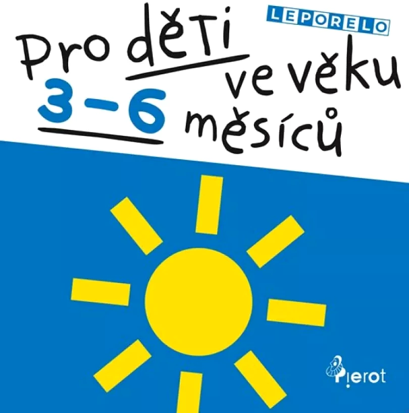 Levně Leporelo pro děti ve věku 3-6 měsíců (, 2019)