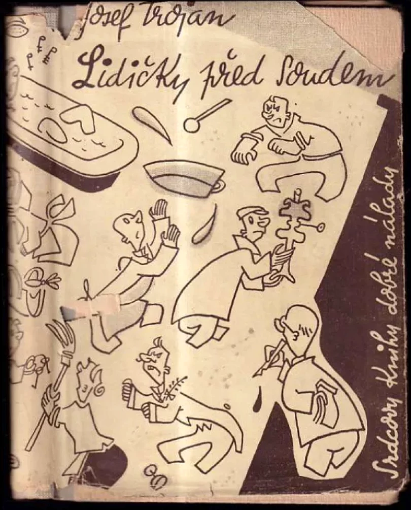 Levně Lidičky před soudem (Josef Trojan, 1948)