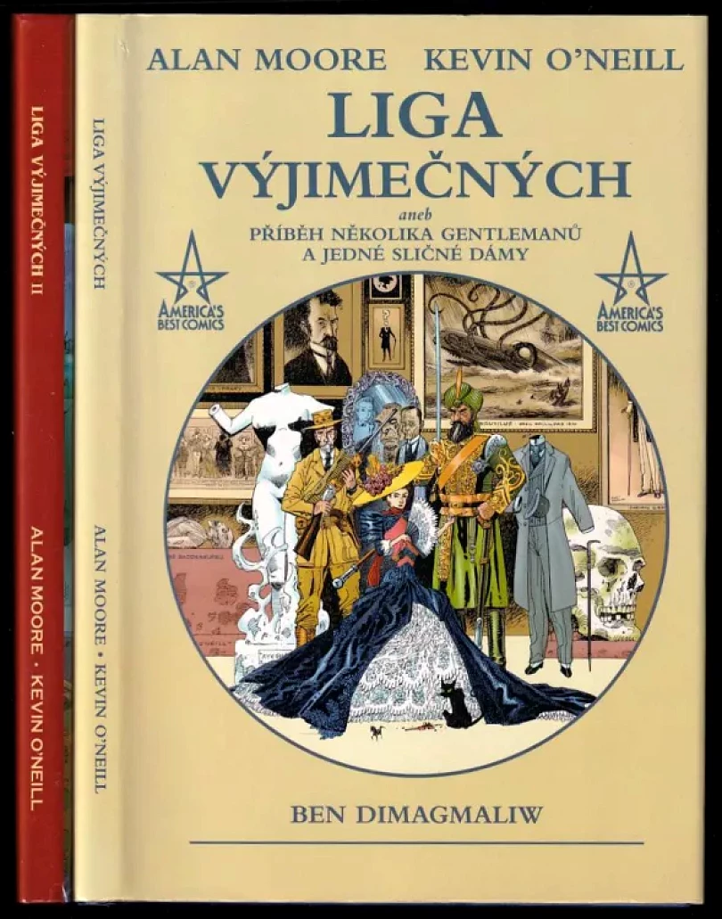 Levně Liga výjimečných 1 - 2 - 1. aneb, Příběh několika gentlemanů a jedné sličné dámy + 2. díl (Alan Moore, 2002)