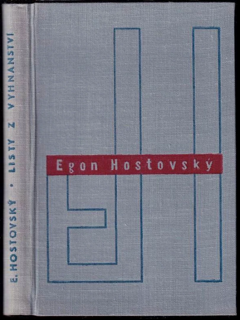 Levně Listy z vyhnanství (Egon Hostovský, 1946)