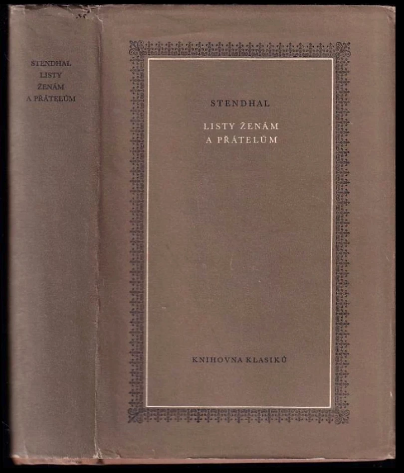 Listy ženám a přátelům (Stendhal, 1966)