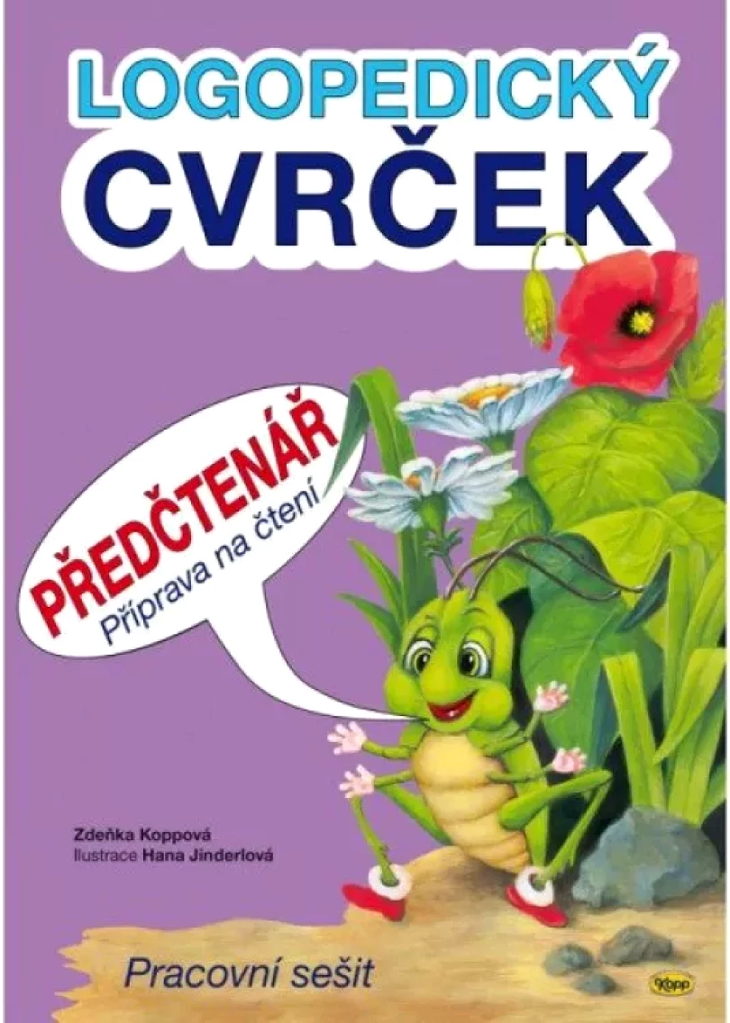 Logopedický cvrček (Zdeňka Koppová, 2022)