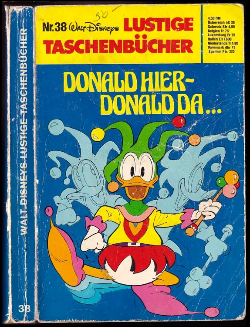 Levně Lustige Taschenbücher - LTB - Nr. 38 - Donald hier - Donald da... (, 1977)