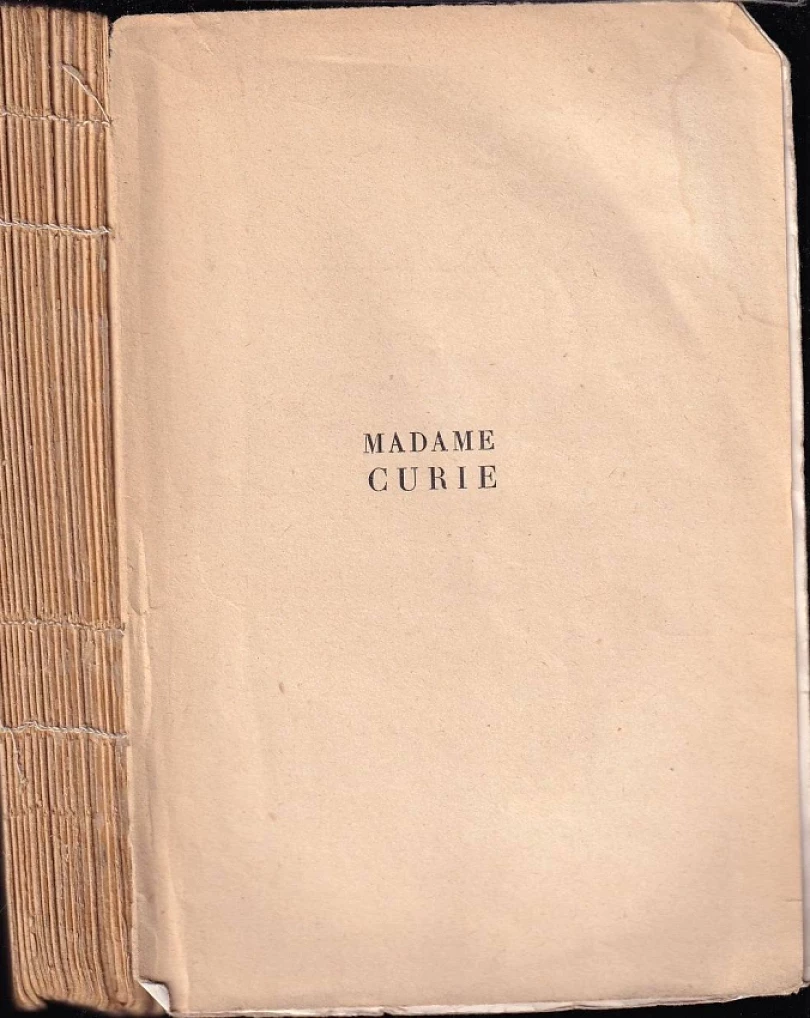 Madame Curie (Eve Curie, 1939)