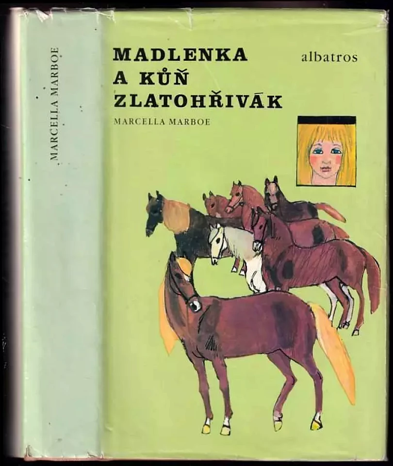 Levně Madlenka a kůň Zlatohřivák (Marcella Marboe, 1989)