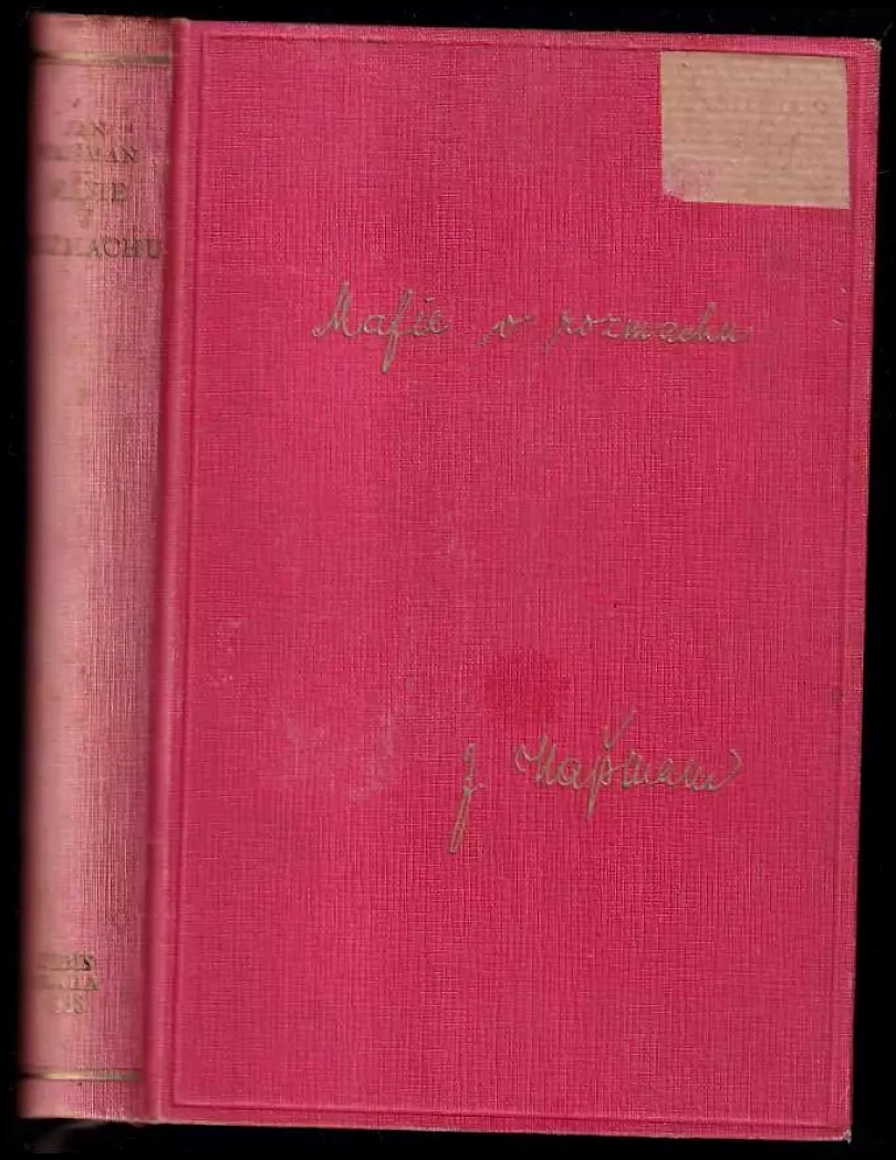 Mafie v rozmachu - Vzpomínky na odboj doma (Jan Hajšman, 1934)