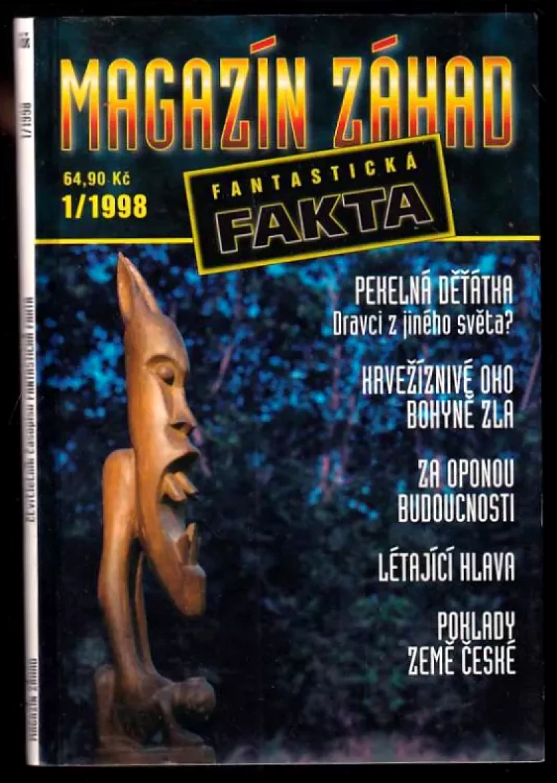 Levně Magazín záhad 1 - 1998 - Pekelná děťátka - Krvežíznové oko - Za opnou - Létající hlava (Milan Fibiger, 1998)