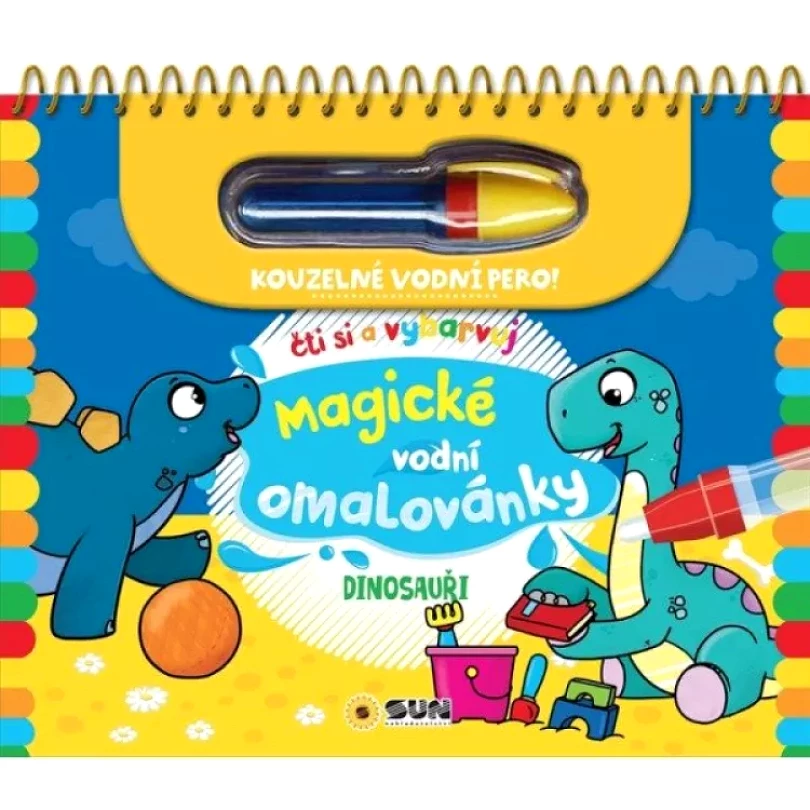 Levně Magické vodní omalovánky (Eva María Gey Trenado, 2023)