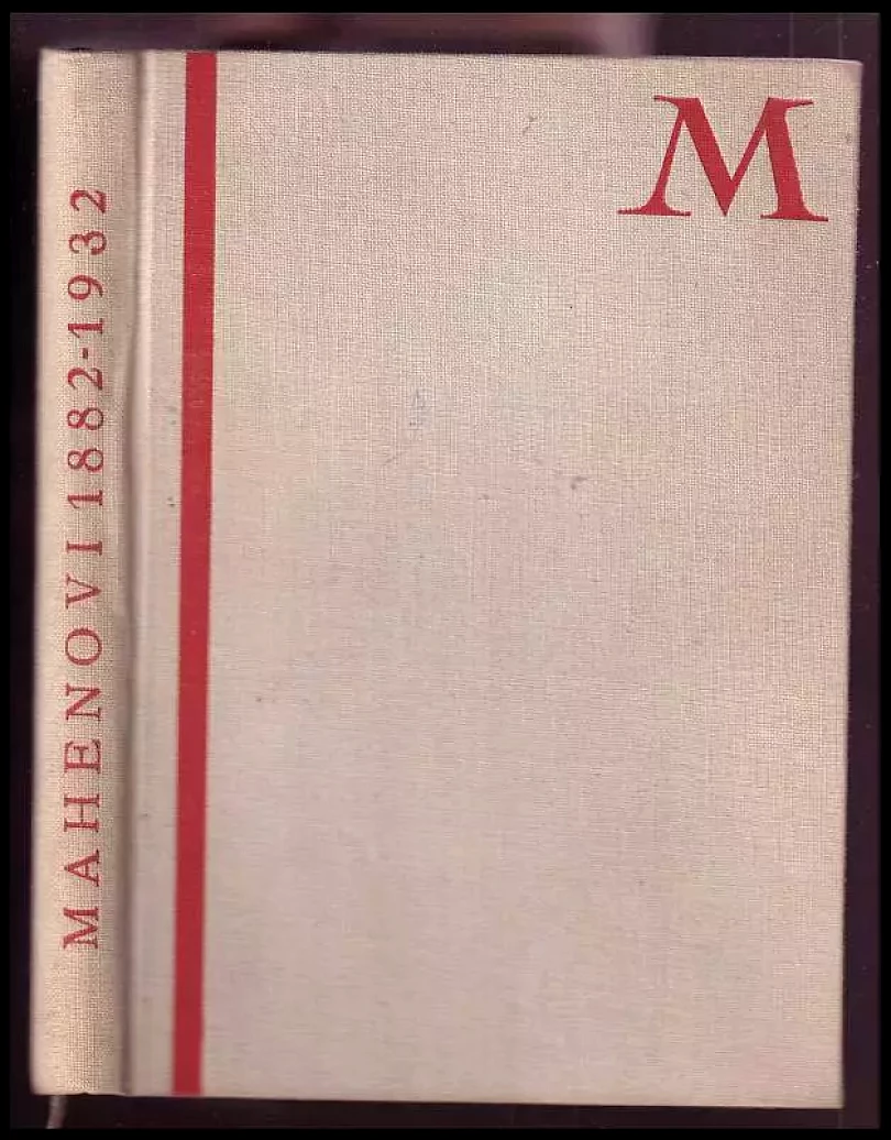 Mahenovi (Jiří Mahen, 1933)