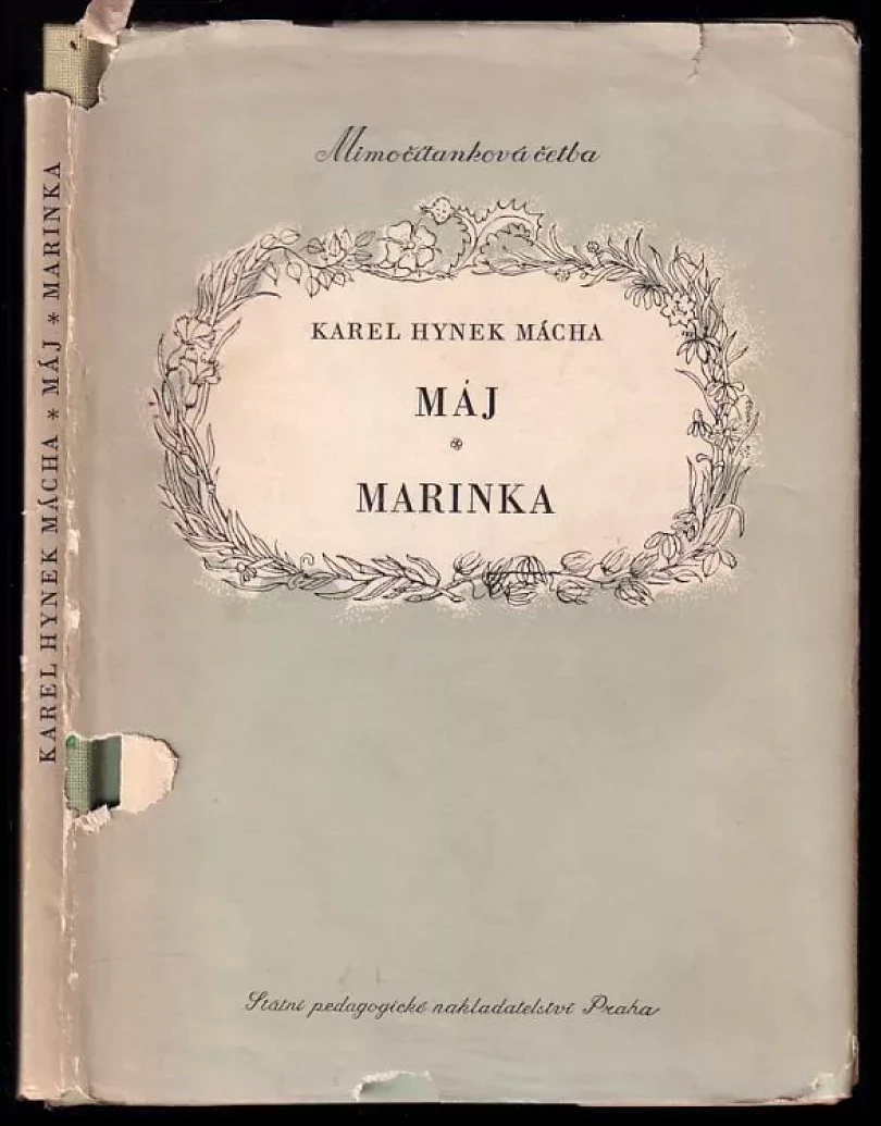 Máj ; Marinka : Mimočítanková četba pro školy odb. a školy pedagog (Karel Hynek Mácha, 1955)