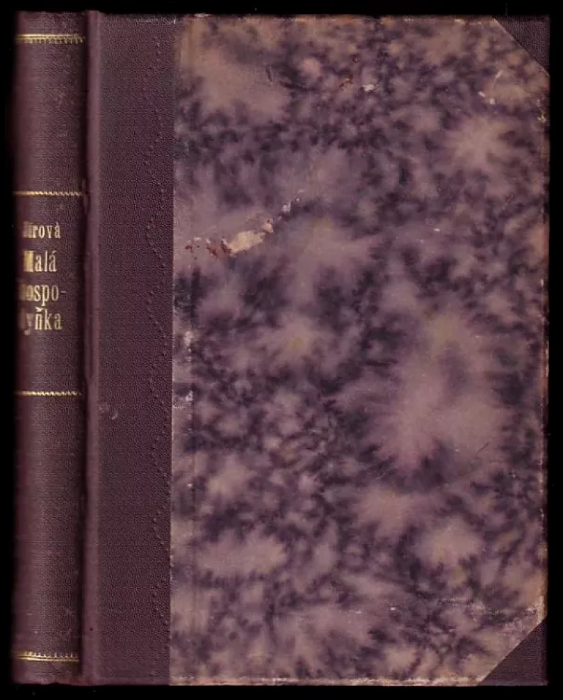 Malá hospodyňka - sbírka rozmanitých receptů zdravotnických a praktických pokynů. České kuchyně. Blahopřání. Nápisy do památníku (Květoslava Jírová...