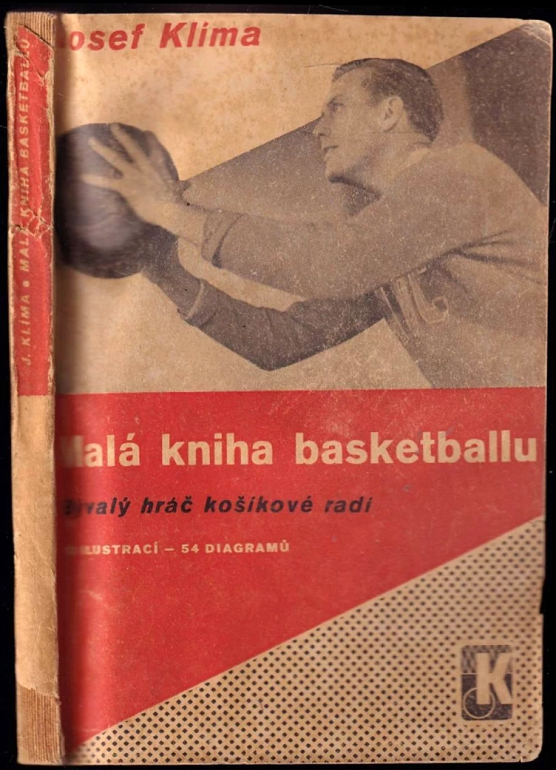 Malá kniha basketballu - PODPIS JOSEF KlÍMA (Josef Klima, 1945)