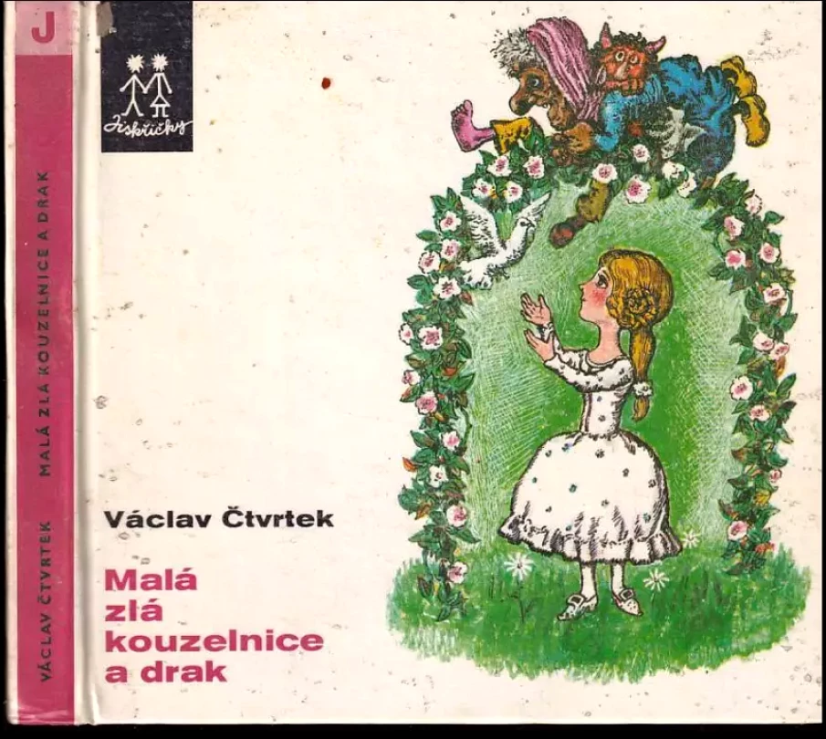 Levně Malá zlá kouzelnice a drak (Václav Čtvrtek, 1974)