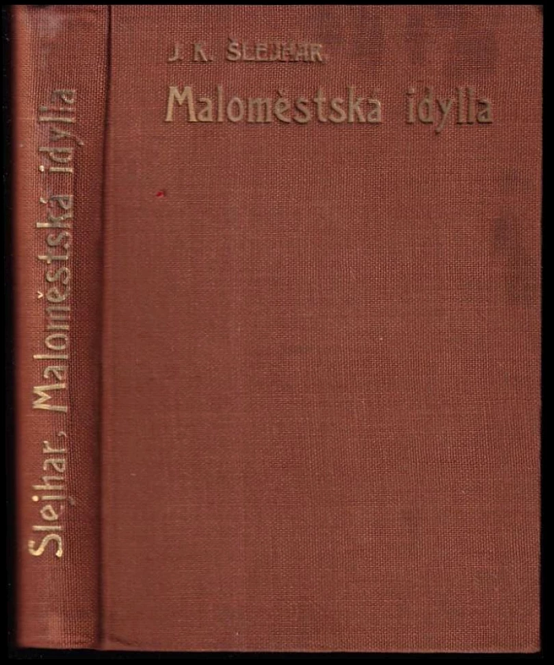Levně Maloměstská idylla (Josef Karel Šlejhar, 1910)